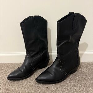 DV by Dolce Vita Black Heeled Boots